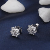 Blooming Deliah Crystal Earring - silvermark